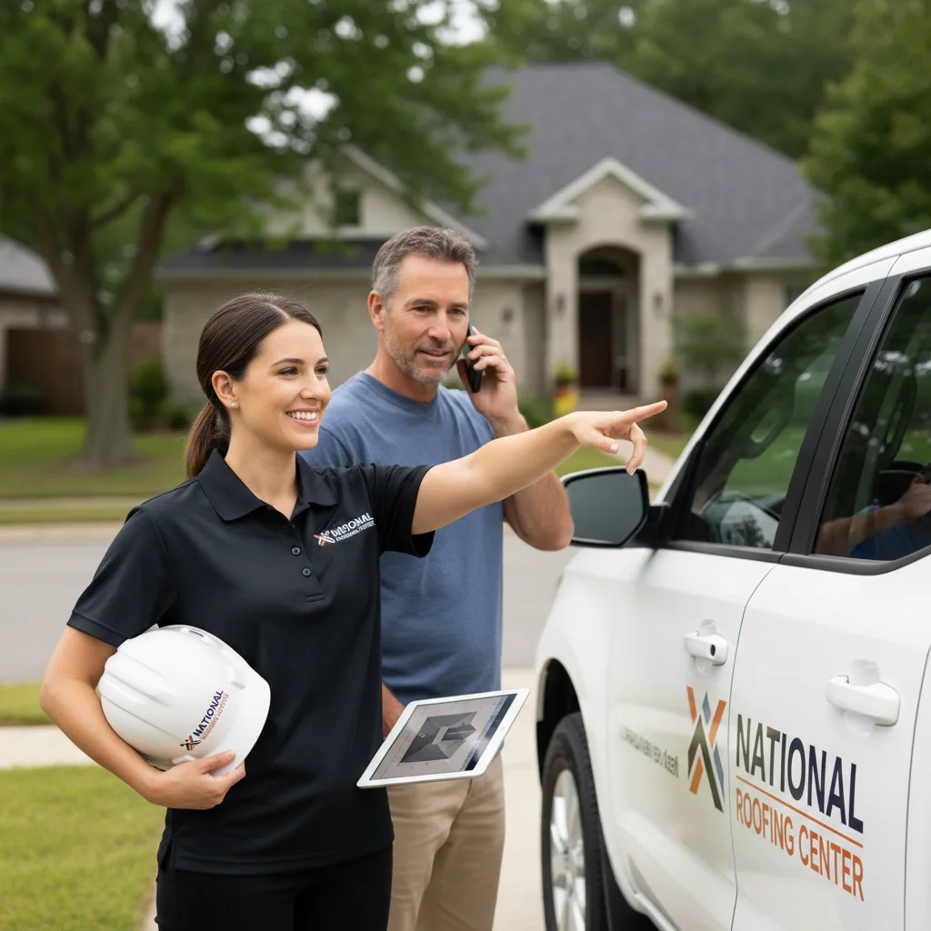 National Roofing Center customer support in Hooks