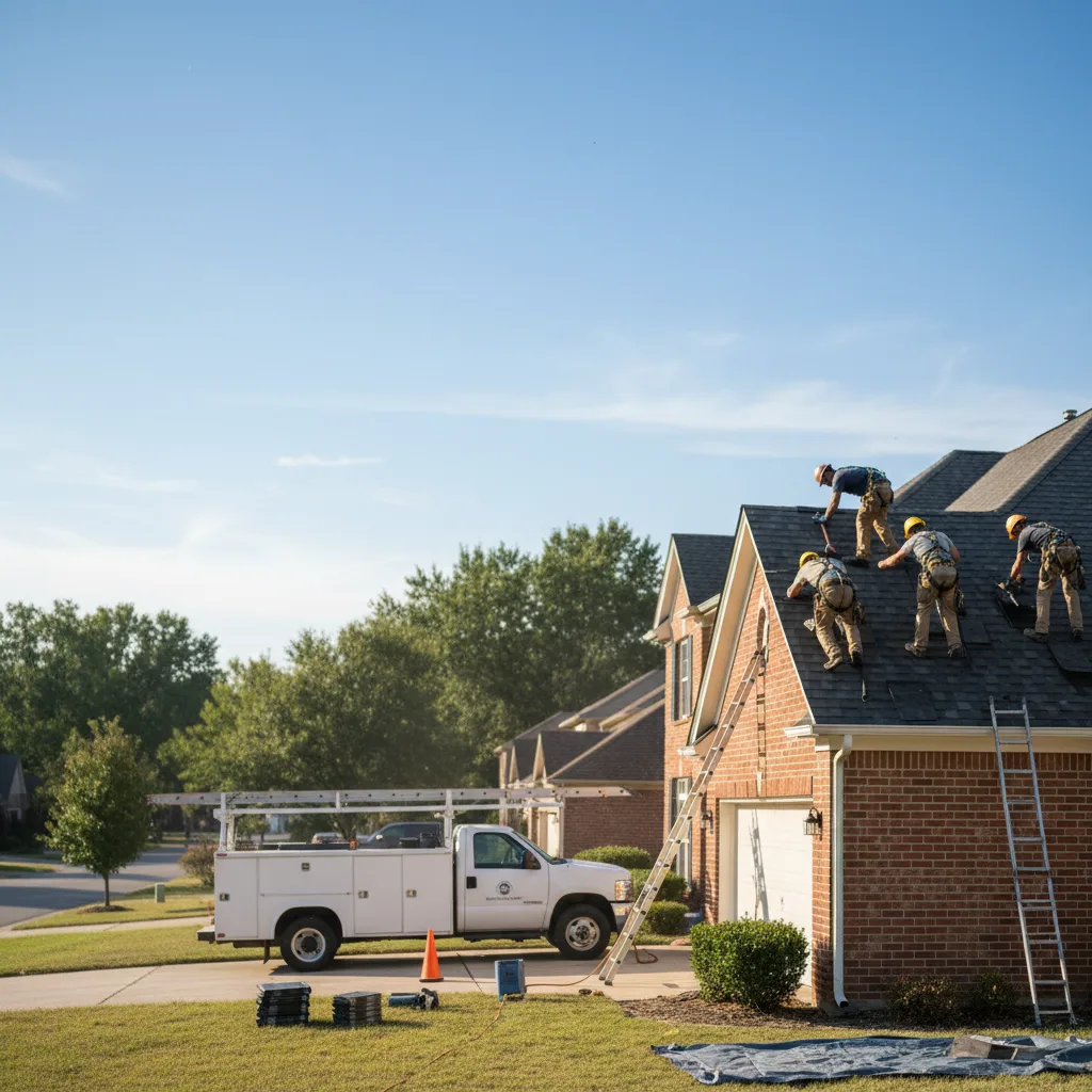 Roof Repair in Hooks